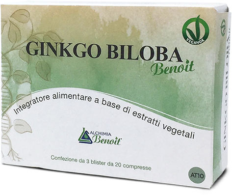 GINKO BILOBA BENOIT 60 COMPRESSE DA 500 MG - UniversoFarmacie.it