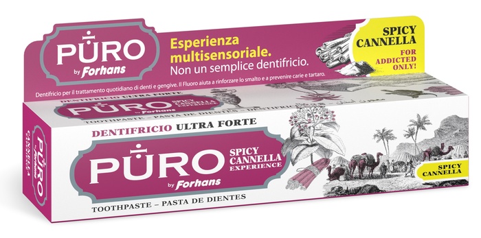 PURO DENTIFRICIO SPICY CANNELLA 75 ML - UniversoFarmacie.it