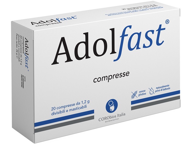 ADOLFAST 20 COMPRESSE MASTICABILI IN BLISTER - UniversoFarmacie.it