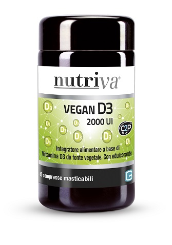 NUTRIVA VEGAN D3 60 COMPRESSE 2000 UI - UniversoFarmacie.it