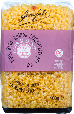 GAROFALO ANELLINI SENZA GLUTINE 400 G - UniversoFarmacie.it