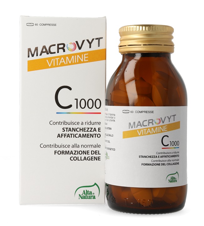 MACROVYT VITAMINA C 1000 FAST & SLOW 30 COMPRESSE - UniversoFarmacie.it