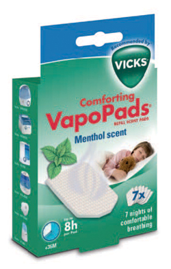 VICKS VAPOPADS MENTHOL SCENT 7 PEZZI - UniversoFarmacie.it