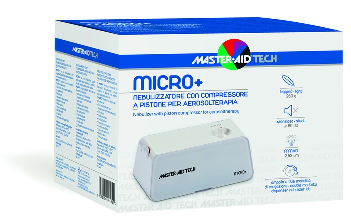 NEBULIZZATORE PISTONE MASTER-AID TECH MICRO+ - UniversoFarmacie.it