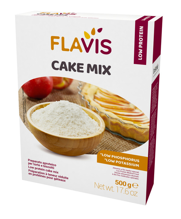 FLAVIS CAKE MIX PREPARATO PER TORTE E BISCOTTI APROTEICI 500 G - UniversoFarmacie.it