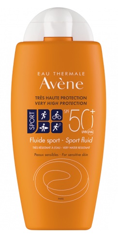 EAU THERMALE AVENE SOLARE FLUIDO SPORT SPF 50+ 100 ML - UniversoFarmacie.it