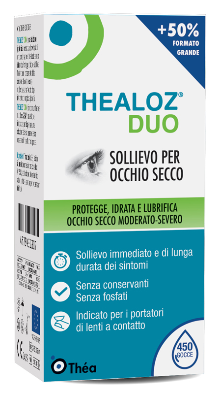 THEALOZ DUO SOLUZIONE OFTALMICA FLACONE 15 ML - UniversoFarmacie.it