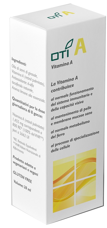 OTI A VITAMINA A GOCCE 20 ML - UniversoFarmacie.it