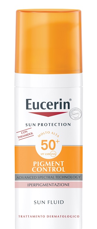 EUCERIN SUN PROTECTION SPF 50+ PIGMENT CONTROL SUN FLUID 50 ML - UniversoFarmacie.it