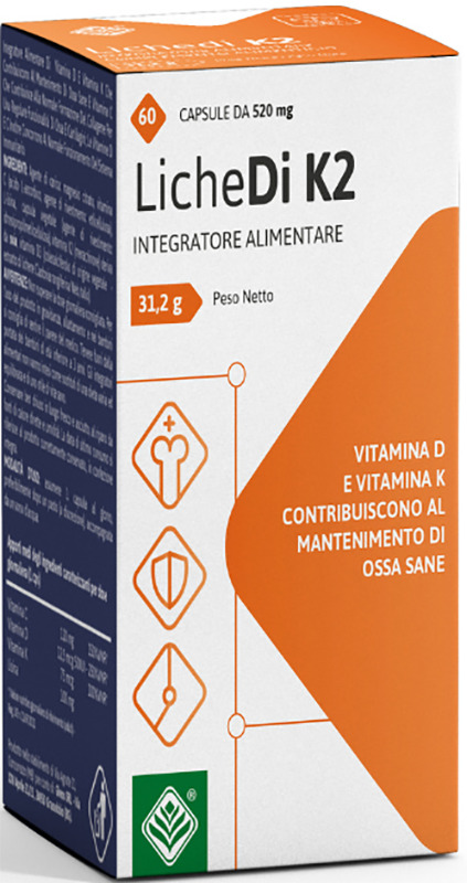 LICHEDI K2 60 CAPSULE - UniversoFarmacie.it