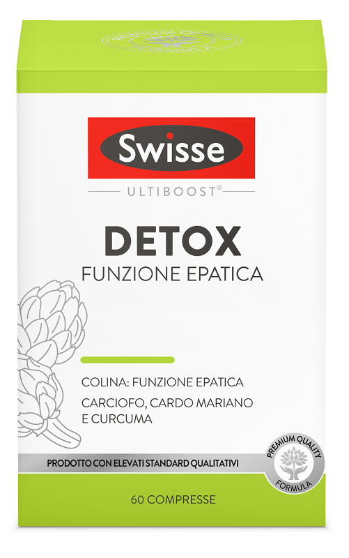 SWISSE DETOX FUNZIONE EPATICA 60 COMPRESSE DA 1085 MG - UniversoFarmacie.it