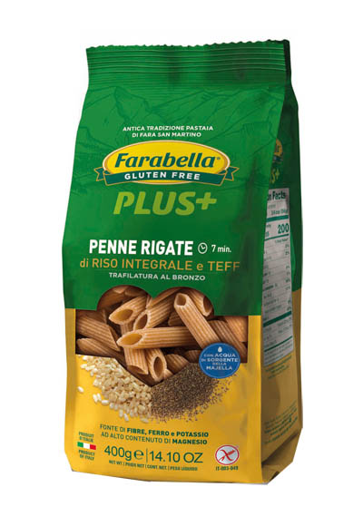 FARABELLA PENNE RISO INTEGRALE E TEFF 400 G - UniversoFarmacie.it