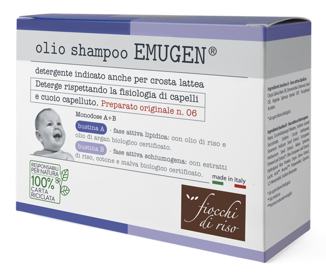 FIOCCHI DI RISO EMUGEN OLIO SHAMPOO ULTRADELICATO 45 ML - UniversoFarmacie.it