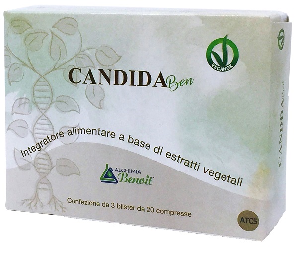 CANDIDA BEN 60 TAVOLETTE - UniversoFarmacie.it