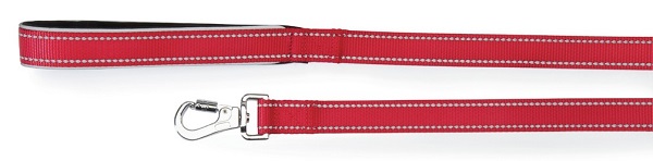 GUINZAGLIO REFLEX CON MANIGLIA IN NEOPRENE ROSSO 25 X 1200 MM - UniversoFarmacie.it