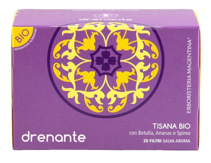 TISANA DRENANTE BIO 20 FILTRI - UniversoFarmacie.it