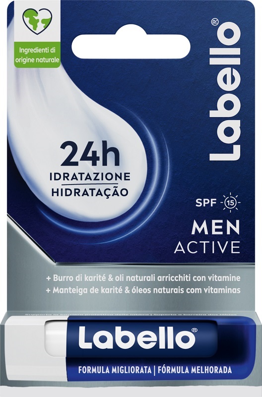 LABELLO ACTIVE FOR MEN SPF 15 5,5 ML - UniversoFarmacie.it