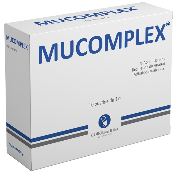 MUCOMPLEX 10 BUSTINE DA 3 G - UniversoFarmacie.it