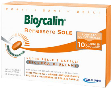 BIOSCALIN SOLE 30 + 10 COMPRESSE - UniversoFarmacie.it