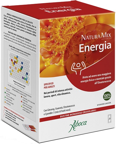 NATURA MIX ADVANCED ENERGIA 20 BUSTINE - UniversoFarmacie.it