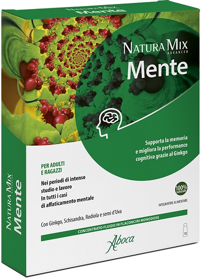 NATURA MIX ADVANCED MENTE 10 FLACONCINI - UniversoFarmacie.it