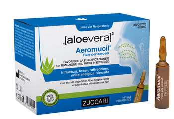 ALOEVERA2 AEROMUCIL 10 FIALE 5 ML - UniversoFarmacie.it