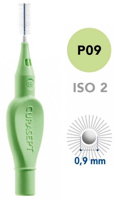 CURASEPT PROXI P09 VERDE CHIARO/LIGHT GREEN 5 PEZZI - UniversoFarmacie.it