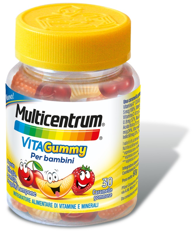 MULTICENTRUM VITAGUMMY 30 CARAMELLE GOMMOSE - UniversoFarmacie.it