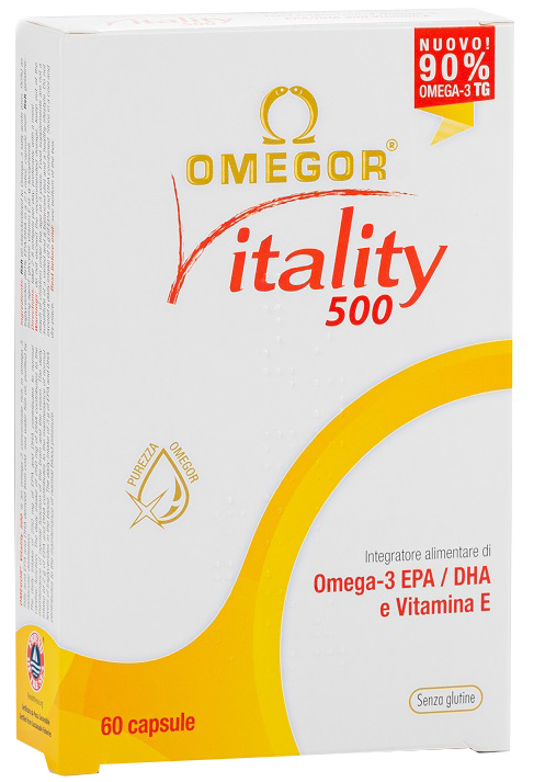 OMEGOR VITALITY 500 60 CAPSULE - UniversoFarmacie.it