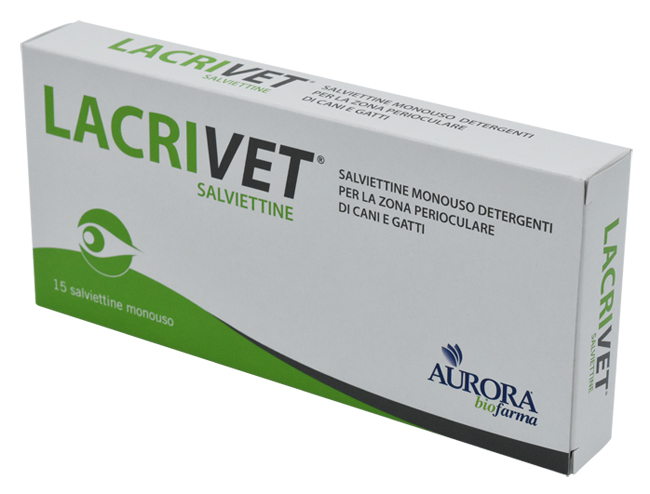 LACRIVET SALVIETTINE 15 PEZZI - UniversoFarmacie.it