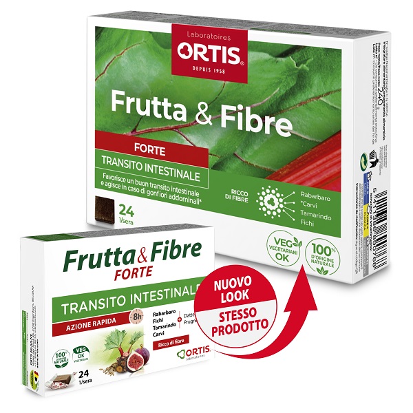 FRUTTA & FIBRE FORTE 24 CUBETTI - UniversoFarmacie.it
