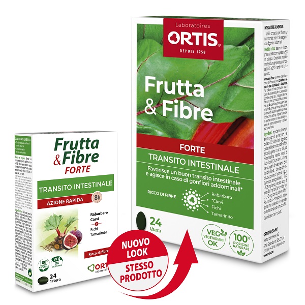 FRUTTA & FIBRE FORTE 24 COMPRESSE - UniversoFarmacie.it