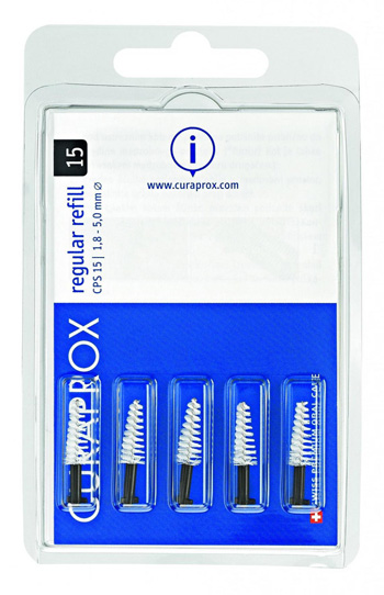 CURAPROX CPS REGULAR CPS 15 CON 5 SCOVOLINI + SUPPORTO - UniversoFarmacie.it