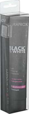 CURAPROX BLACK IS WHITE DENTIFRICI SBIANCANTI 1 DENTIFRICIO DA 90ML + 1 SPAZZOLINO - UniversoFarmacie.it
