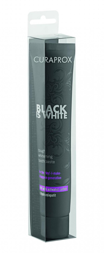 CURAPROX BLACK IS WHITE DENTIFRICIO TRAVEL SIZE 10 ML - UniversoFarmacie.it
