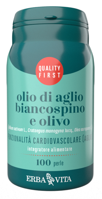 OLIO DI AGLIO BIANCOSPINO E OLIVO 100 PERLE - UniversoFarmacie.it