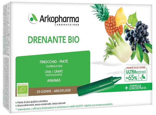 ARKOFLUIDI DRENANTE BIO 20 FIALE - UniversoFarmacie.it