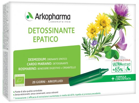 ARKOFLUIDI DETOSSINANTE EPATICO 20 FIALE - UniversoFarmacie.it