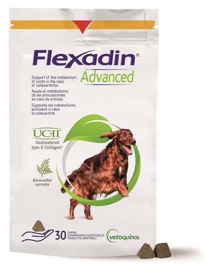 FLEXADIN ADVANCED CANE TUTTE LE TAGLIE 30 TAVOLETTE APPETIBILI - UniversoFarmacie.it
