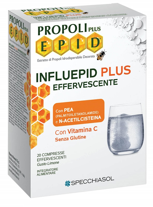 INFLUEPID PLUS EFFERVESCENTE PEA 20 COMPRESSE - UniversoFarmacie.it