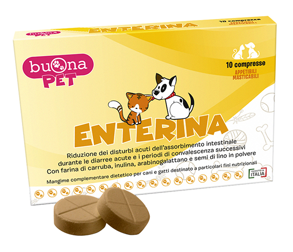 BUONAPET ENTERINA 10 COMPRESSE - UniversoFarmacie.it