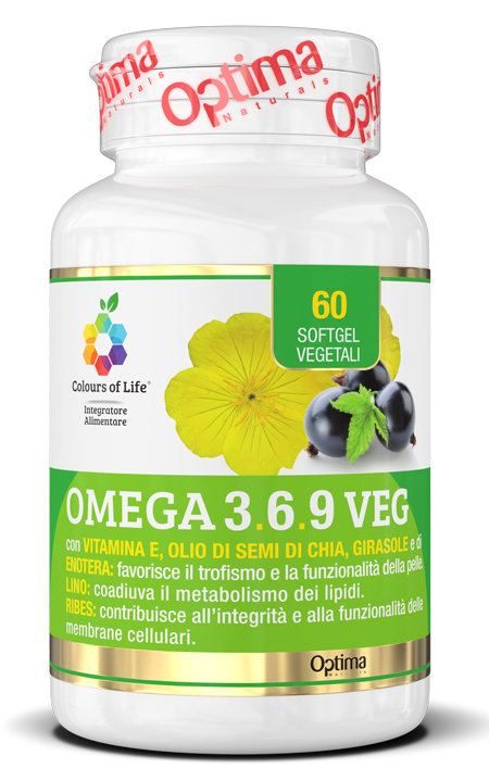 COLOURS OF LIFE OMEGA 3-6-9 VEG 60 SOFT GEL - UniversoFarmacie.it