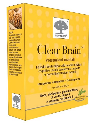 CLEAR BRAIN 120 COMPRESSE - UniversoFarmacie.it