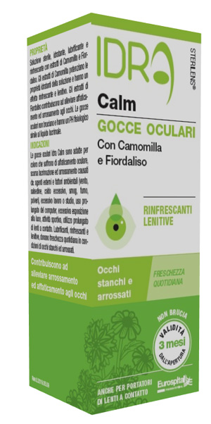 GOCCE OCULARI RINFRESCANTI STERILENS IDRA CALM CAMOMILLA E FIORDALISO 10 ML - UniversoFarmacie.it