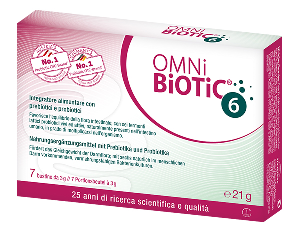 OMNI BIOTIC 6 POLVERE 7 BUSTINE DA 3 G - UniversoFarmacie.it