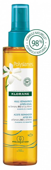 KLORANE OLIO RISTRUTTURANTE DOPOSOLE AL TAMANU E MONOI 150 ML - UniversoFarmacie.it