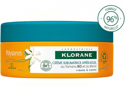 KLORANE CREMA SUBLIMATRICE DOPOSOLE VISO E CORPO TAMANU E MONOI 200 ML - UniversoFarmacie.it