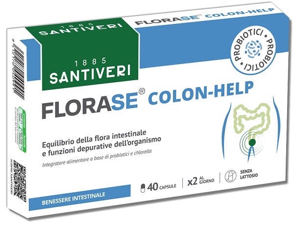 FLORASE COLON HELP 40 CAPSULE - UniversoFarmacie.it