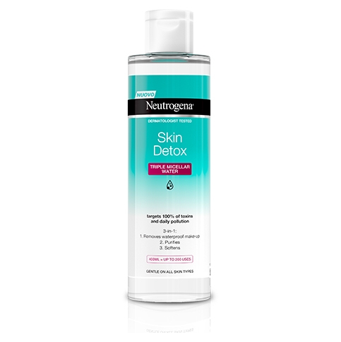 NEUTROGENA DETOX MICELLARE TRIPLA AZIONE 400 ML - UniversoFarmacie.it