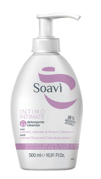 SOAVI INTIMO IDRATANTE PH5,5 FLACONE CON DISPENSER 500 ML - UniversoFarmacie.it